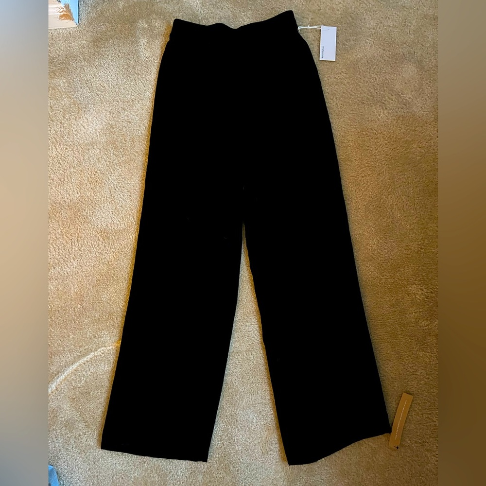 Reformation NWT Vanya Pants Black Size - 4